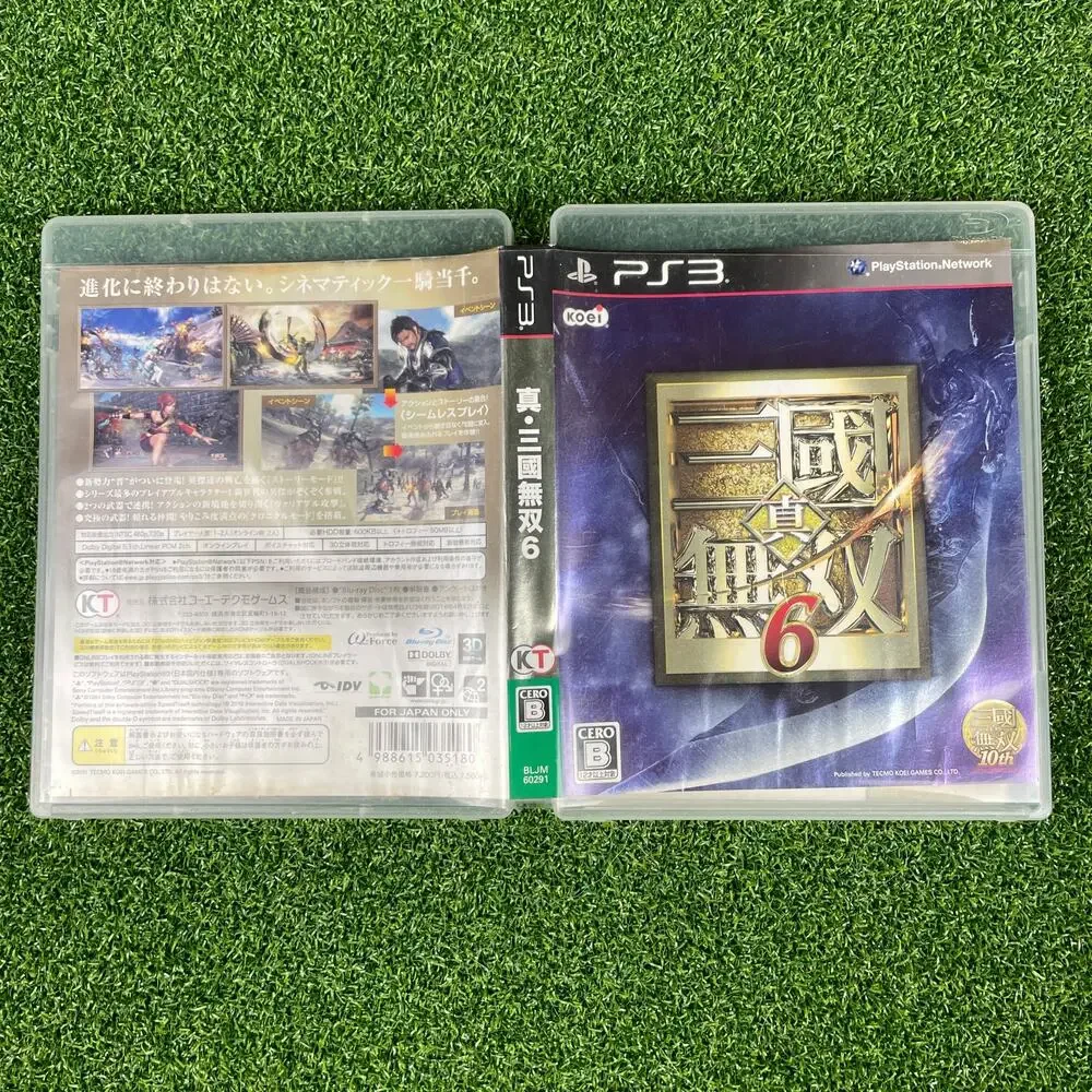 Shin Sangoku Musou 6 (Sony PlayStation 3, 2011) PS3 Japanese Version no Manual